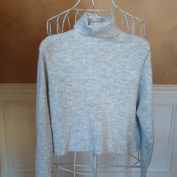 Divided Turtleneck Sweater - Picture 2 of 11